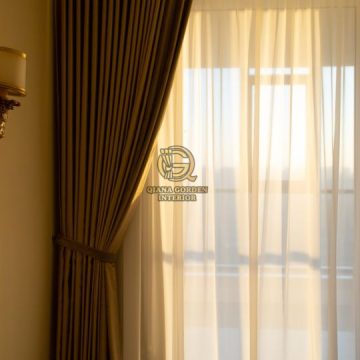 Toko Gorden Terdekat Kemayoran Jakarta: Gorden kupu tarung warna gold seri premium
