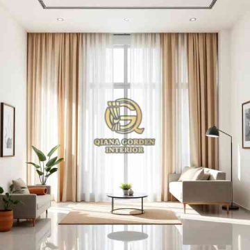 Gorden Jendela Minimalis Modern Custom Bintaro Jaya Tangerang